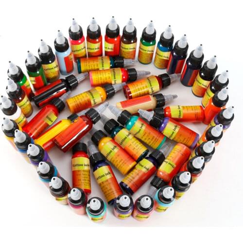 30ml Body Painting Tattoo Ink Permanent Makeup Coloring Pigment Eyebrows Eyeliner Tattoo Paint Body Eternal Tattoo Ink