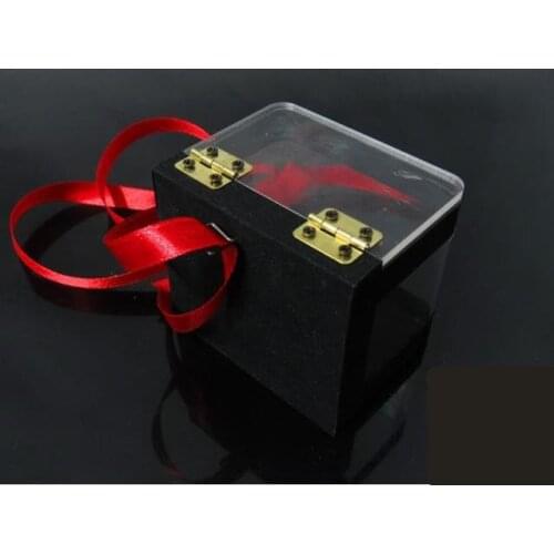 Free Shipping! The Crystal Switch Box - Magic Trick,Close Up Magic,Mentalism,Stage Magic Props,Comedy,Illusions,Prophecy box