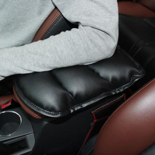 Car Armrests Cover Pad Vehicle Center Console Arm Rest Seat Pad For Mitsubishi ASX Outlander Lancer Evolution Pajero Grandis