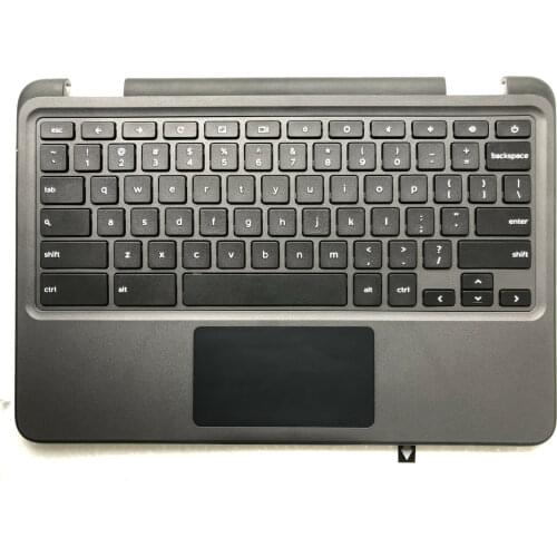Dell Chromebook 11 3100 Palmrest Upper Case US Keyboard Bezel KB Touchpad 09X8D7
