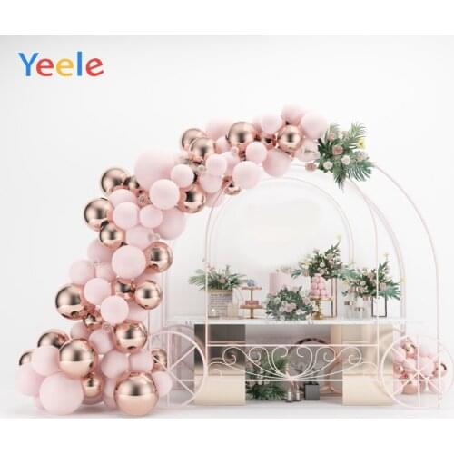 Interior Room Balloon Baby Shower Birthday Backdrop Wedding Photocall Photography Background For Photo Studio Vinyl Photophone