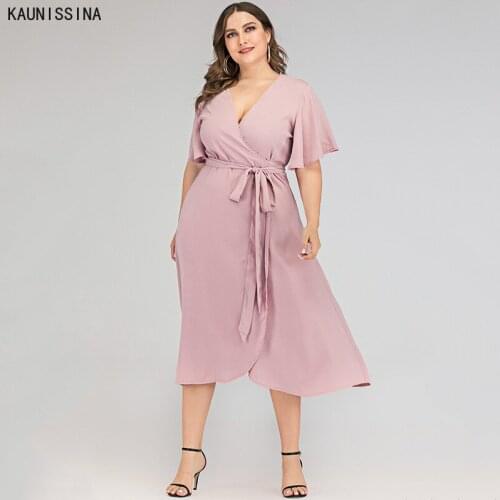 KAUNISSINA Short Dresses For Women