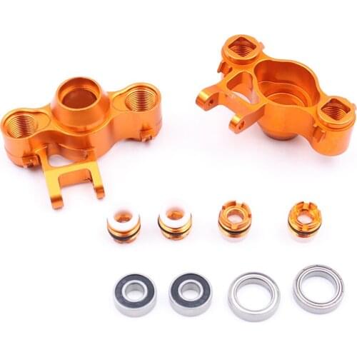 CNC Metal Steering Cup Set for Traxxas E-Revo Summit E-Maxx RC Car Accessories Electric Monster Truck