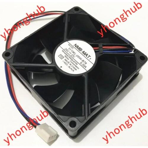 NMB-MAT 3110KL-05W-B79 F02 DC 24V 0.20A Server Cooling Fan