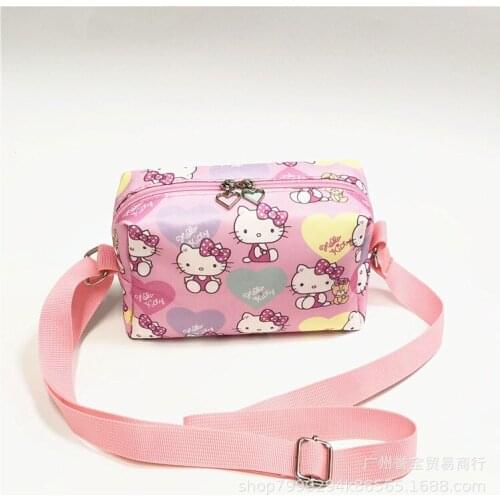 New cute Melody small shoulder bag Hello Kitty shoulder bag mobile phone bag girl lady children women messenger bag