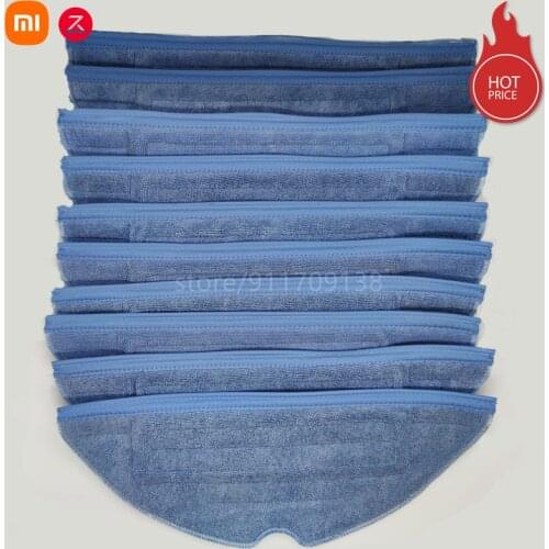 Original Xiaomi Roborock S7 S7MAX S7MAXV Vacuum Cleaner 6/8/10 PCS Mop Cloth Accessories