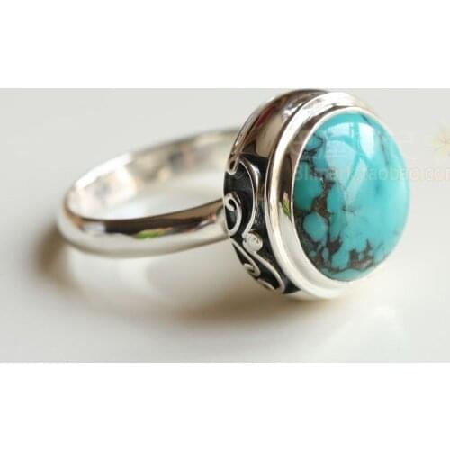 Balis Mark India, Nepal And Stone Ring Finger Ring Thai Silver Handmade