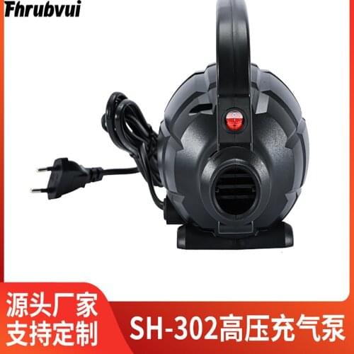 Portable and practical electric 600W high pressure air pump humanized household bicycle air pump