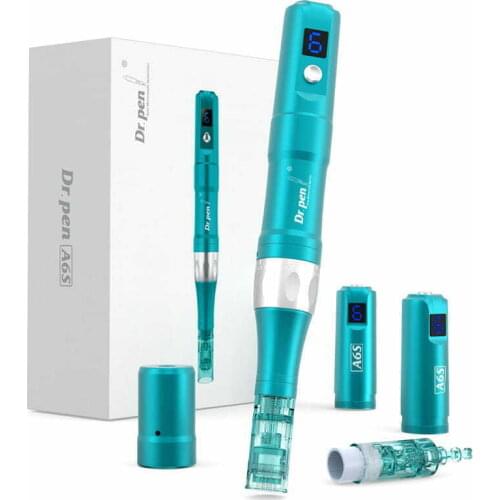 Dr. Pen Ultima A6S Professional Microneedling Pen Electric Wireless Derma Auto Pen Best Skin Care Tool Kit for Face and Body