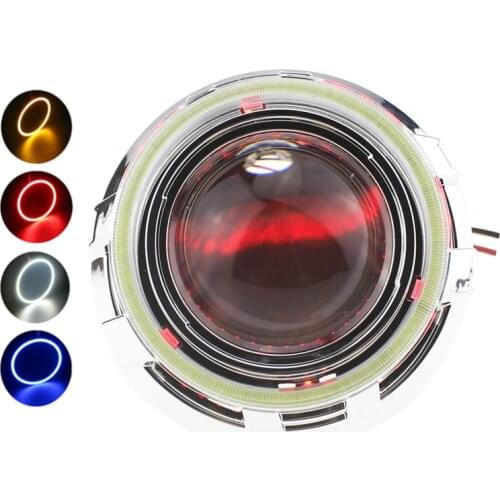 Pair Halo Ring Light Fog Lights Led Headlight COB Angel Eyes Light Ring 60/70/80/90/100/110/120mm Universal for Car Motorcycle