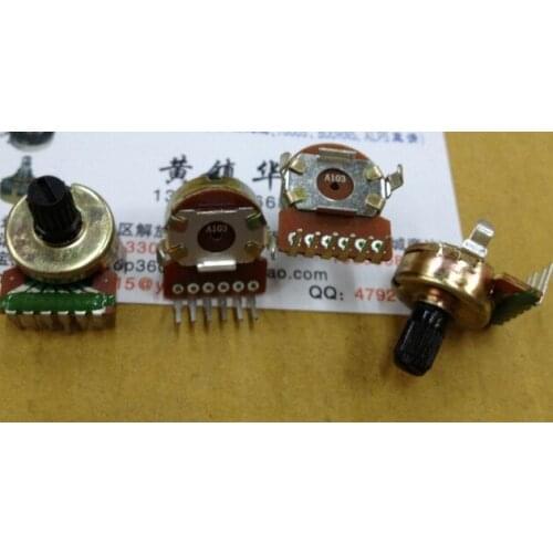 Rambler speaker volume duplex potentiometer E3100 A103 161 type vertical A103 handle long 10MM switch