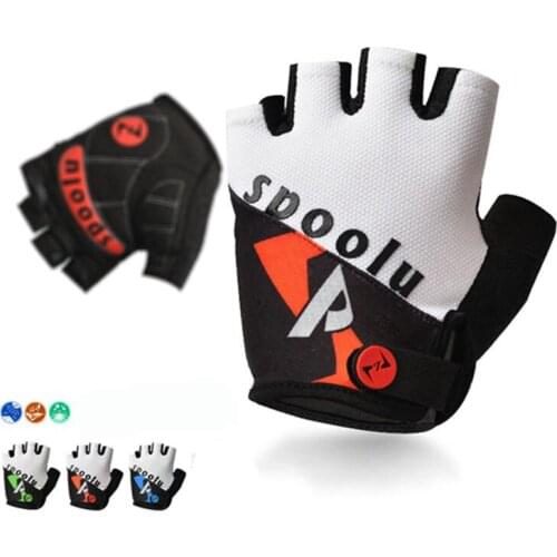 Cycling Gloves Half Finger Anti Slip Gel Pad Breathable Motorcycle MTB Mountain Road Bike Gloves Men Sports Bicycle Gloves M-XL