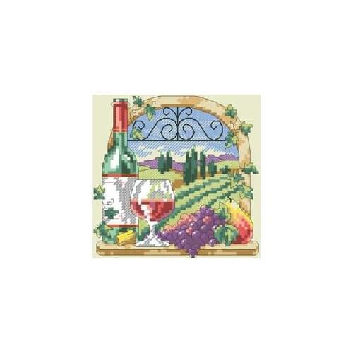 DIM 0-72838 The taste of Tuscany cross stitch 11CT 18ct 14ct cotton thread embroidery DIY handmade needlework