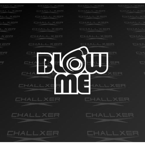 BLOW ME Funny Auto Window JDM EURO Vinyl Decal Sticker 15cm