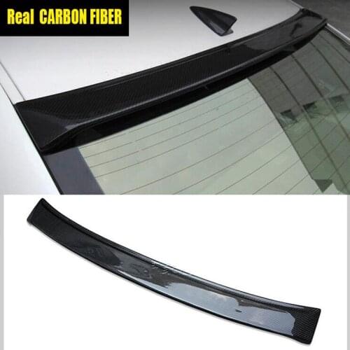 FOR 2006-2013 LEXUS IS 250/350/ ISF REAL CARBON FIBER REAR ROOF TOP SPOILER