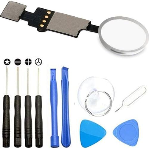 Replacement For iPhone 7 7Plus 8G 8 Plus Home Button Main Key Flex Cable wWth Repair Tools