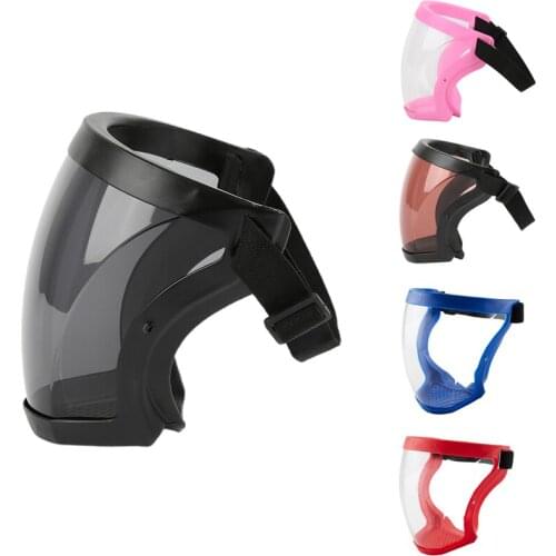 Full Face Shield Kitchen Transparent Shield Home Oil-splash Proof Eye Facial Anti-fog Head Cover Safety Glasses Kitchen Tools