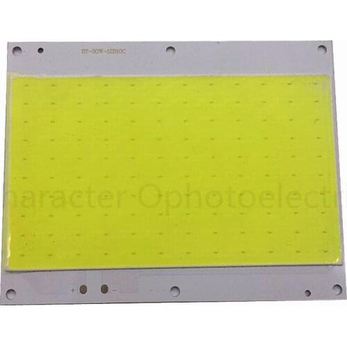 1 PCS 50W 30-36V Ultra Bright COB LED White Light Lamp source Chip lighting