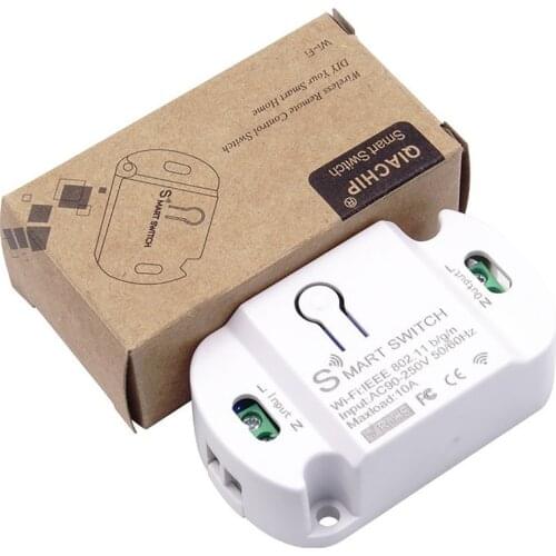 10A Wifi Smart Switch Timer DIY Wireless Switches Smart Home Automation Remote Control Automation Module