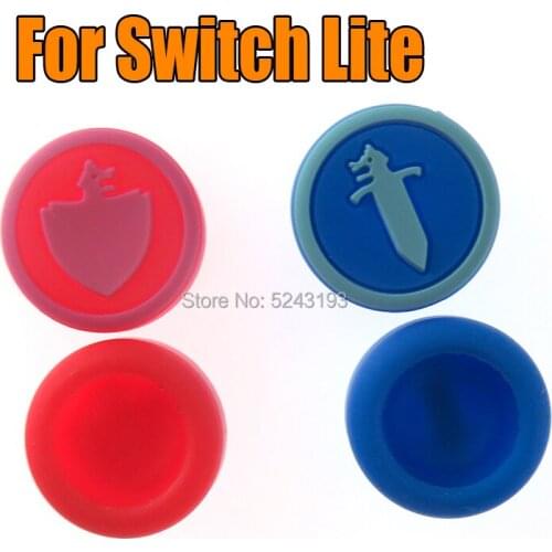 2pcs Thumb grip Cap FOR Nintend NS Switch lite Joycon Silicone Non-slip ThumbSticks Grip Caps For Nintendo Switch Lite Joy Con
