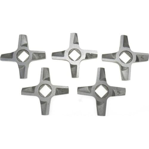 5pcs Knife for Electric Meat Grinder 5# Blade knives Mincer MDP-105 Spare Parts for Zelmer Bosch MFW3640A Kitchen Appliance