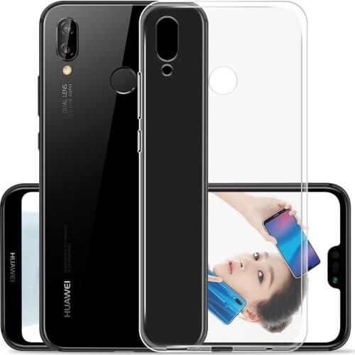 For Huawei Nova 3 Case Slim Fit Transparent TPU Silicone Clear Soft Back Cover for Huawei Nova 3i Phone Cases
