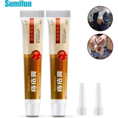 20g Hemorrhoids Ointment Chinese Herbal Cream Medical Herbal Cream Internal External Relieve Anal Fissure Pain Relief P1172