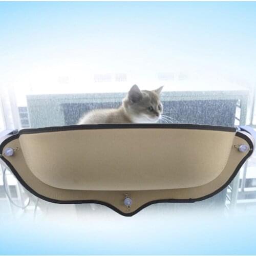 Cat Window Bed Hammock with Strong Suction Cup cat hammock bed wall mount window perch Soft Ferret Cage Pet Rest House Products