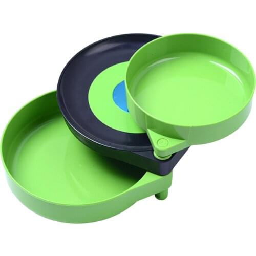 Magnetic Fishing Tray Plate Fishing Accessories 3 Layers Pull Bait Tray Tackle