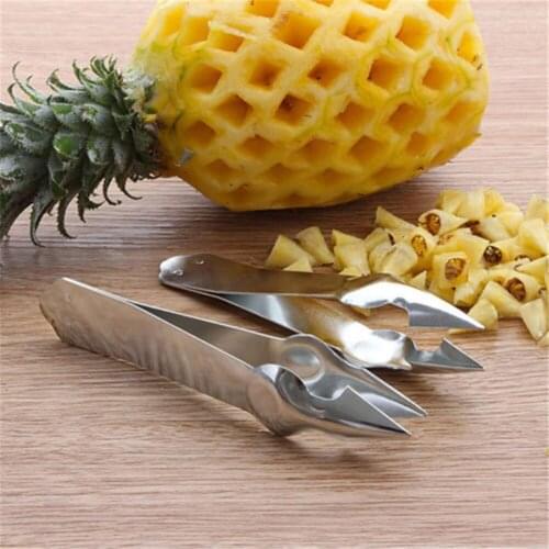 Stainless Steel Pineapple Corer Cutter Peeler Eye Remover Kitchen Gadget Proper