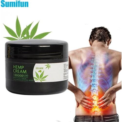 20/30/50g Hemp Cream Soft Natural Anti-Inflammation For Neck Pain Balm Ointment Pain Relief Relieve Musle Relief Green Hemp Balm