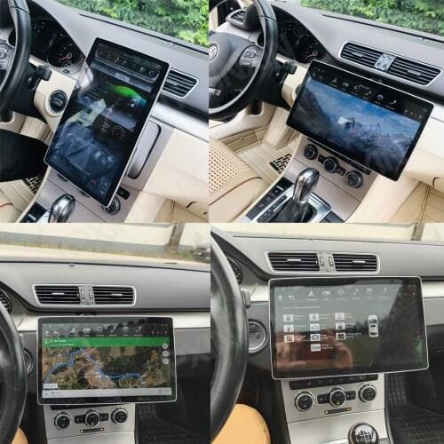 2 Din Radio Universal Multimedia Player 12.8 inch Android 9 4+64GB Car GPS navigation For VW/Toyota/Nissan/Ford/KIA/Hyundai/BMW