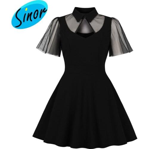 Source 2019 womens mesh plus size dress 1801a party dress