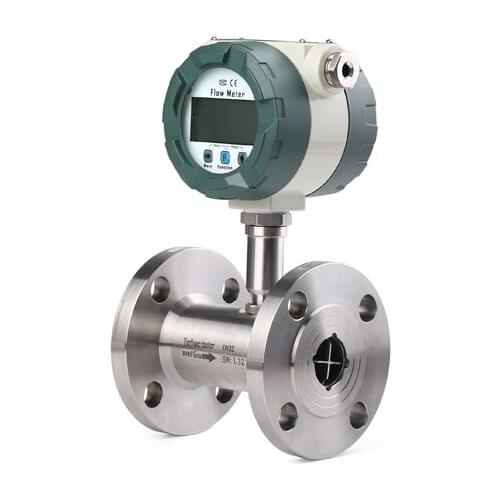 DN50 Diameter LCD Display 5-100 m3/h flow range and stainless steel material gasoline flow meter