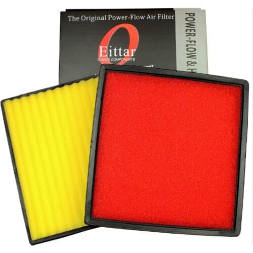 1Pcs Car Air Filter High Flow Air Filter Auto Super Hybrid Air Filters for CHEVROLET MALIBU 2.4L 2013-2014 (match kn 33-2442)