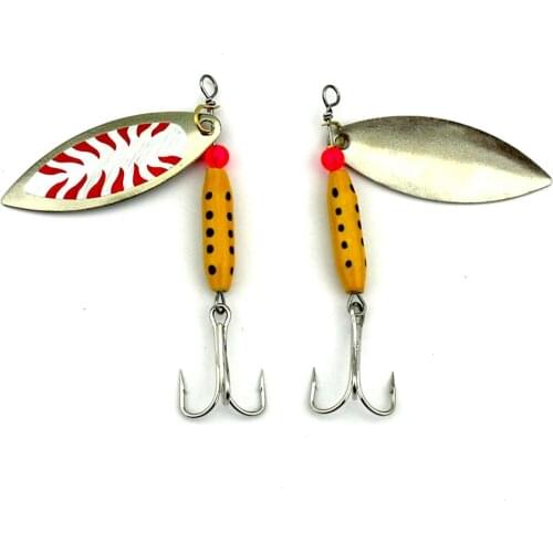 1pcs Fishing Lures Wobblers Spinner CrankBaits Jig 7CM-9.9G Metal Sequin Spoon Trout Hooks for Carp Fishing Pesca Peche
