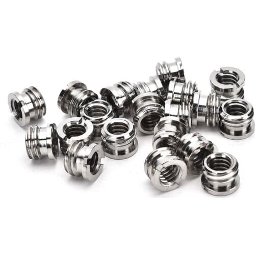 10pcs 1/4" To 3/8" Screw Mount Convert Adapter For Tripod Monopod Ballhead DSLR SLR Accessories Camera Accessories