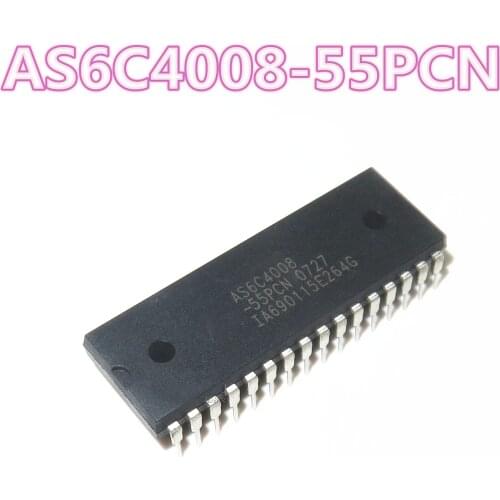Good quality AS6C4008-55PCN AS6C4008 4Mbit SRAM memory DIP32 Free shipping