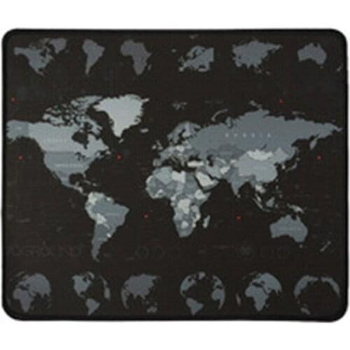 Literature World Map Mouse Pad Locking Edge Rubber Mouse Pad Game Desk Mousepad Keyboard Mat