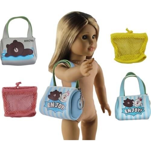 10 Different Colors and Styles To Choose From Bag Doll Accessories for 18 Inch American Doll X79