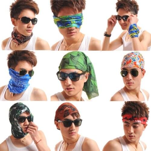 2018 New Wholesale Sports Magic Outdoor Climbing Variety Riding Pirate Headband Dust-proof and Sun-proof Scarf 10pcs/pack