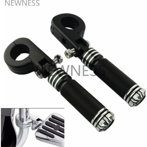 Fit For Honda GoldWing GL1800 VT750 Shadow Motorcycle Footrests Clamp Highway Pegs Foot Pegs Engine Guard Crash Bar Foot Pedals