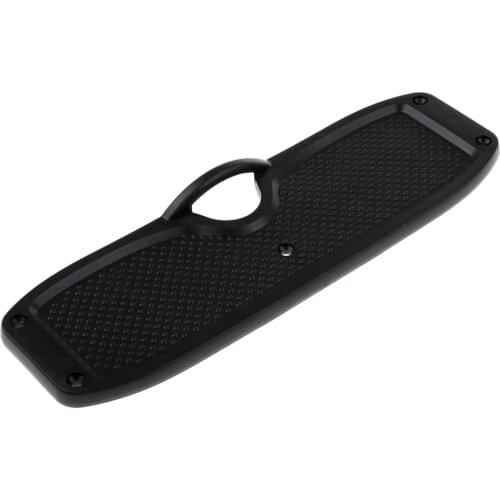 Durable Black Aluminum Transom Plate for Inflatable Boat Rubber Dingy Yacht Fishing Water Sports Sailing Accessories