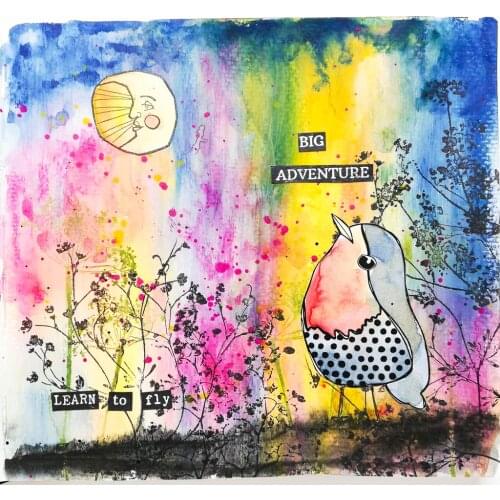 Bird stamp Clear Stamps for Scrapbooking Transparent Silicone Rubber DIY Photo Album Decor 1053