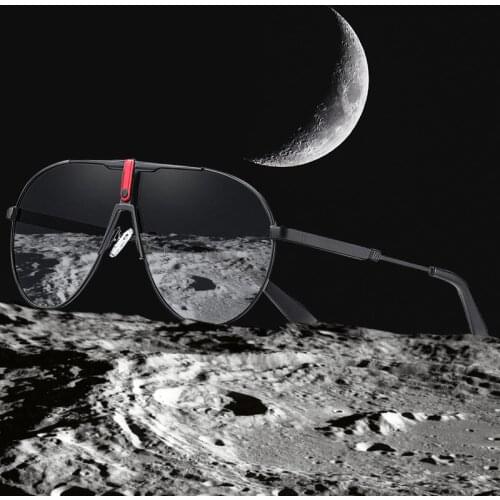 Oversized Pilot Polarized Sunglasses Men Brand Designer Retro Style Sun Glasses Male Driveing Travel UV Goggles Alloy Frame N13