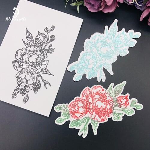 Metal Stamp Dies Floral Scrapbooking Paper Craft Handmade Card Album Punch Art Cutter Aliancutle 20102325
