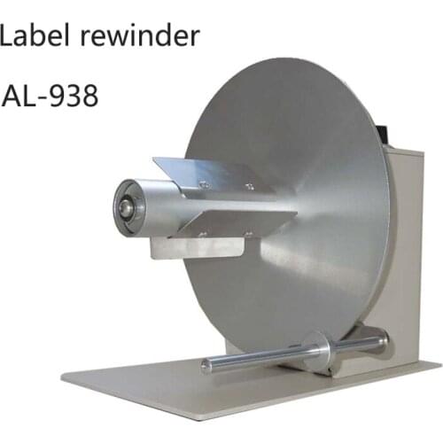 Label Rewinder AL-938 Fully Automatic Label Rewinder Adjustable Speed Rewinder Reversible Label Rewinder 110/220V