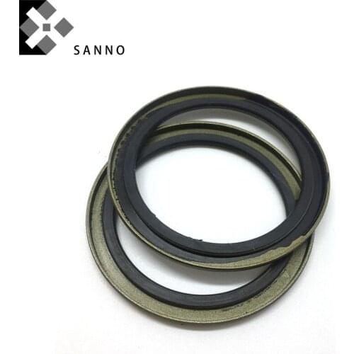 10pcs Bucket shaft oil seal dust ring 40x50x4 - 100x125x8 excavator bucket shaft seal ring oil seal accessories