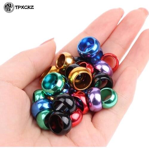 10 Pcs/set Pet Bird Rings 8mm 10mm Aluminium Pigeon Rings Training Identification