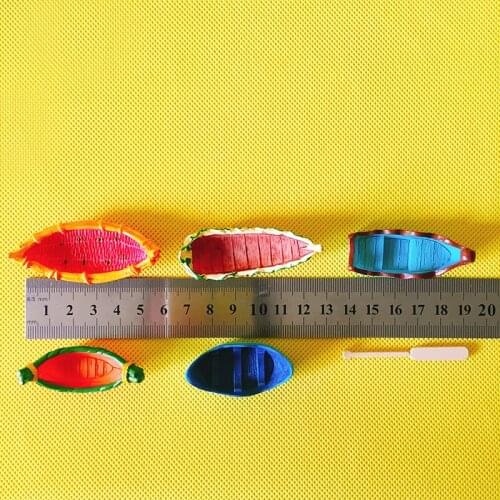 10 pcs sailing boat/doll house/miniature/lovely cute/fairy garden gnome/moss terrarium decor/crafts/bonsai/figurine/diy supplies